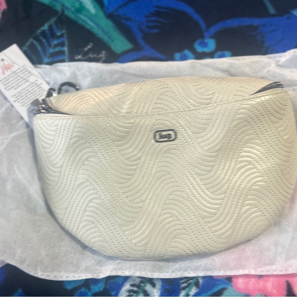 NWOT Lug Tumble Satin Luxe VL Sling Bag